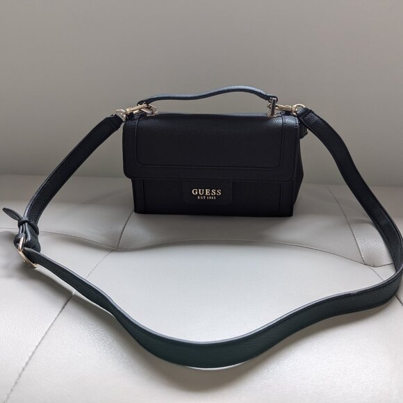 Guess ANGY Top Handle Flap Crossbody Bag - Picture 6 of 7